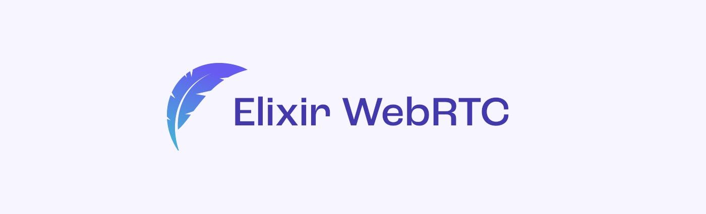 Elixir WebRTC logo
